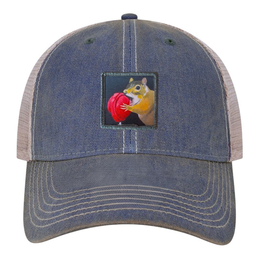 Lolly Unstructured Hat Hats FlynHats Navy Khaki