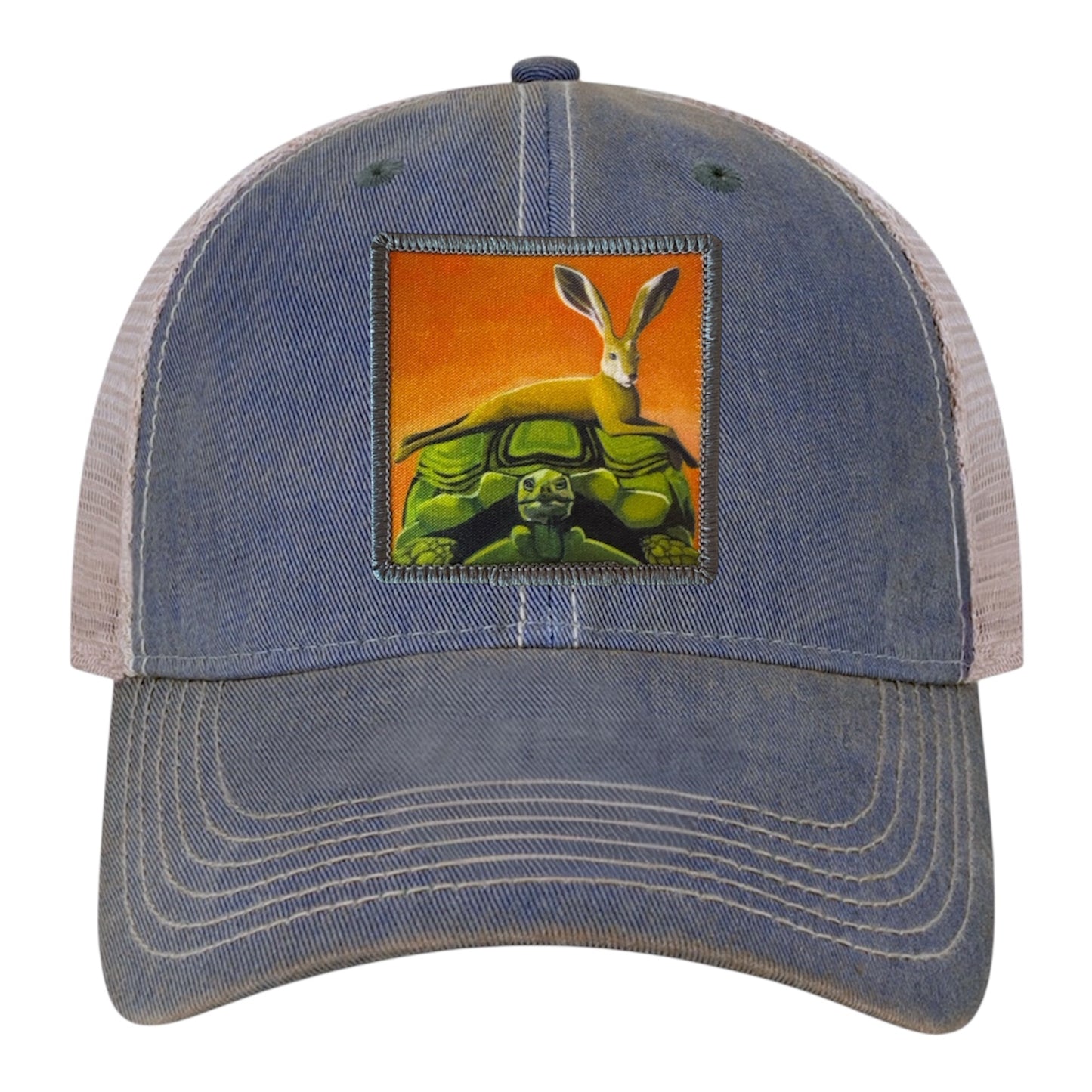 Navy/ Khaki Trucker Cap