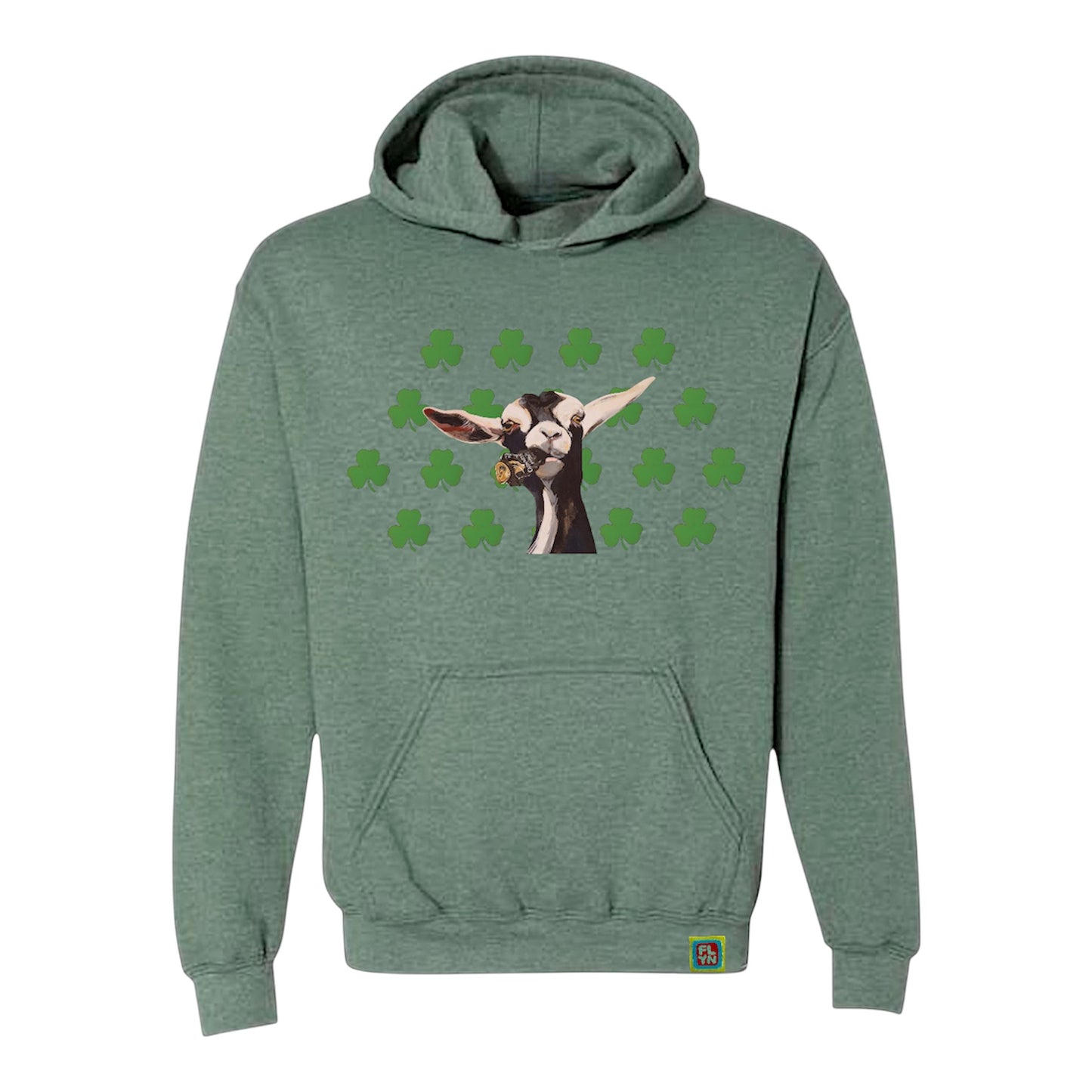 Can Crusher Goat Hoodie