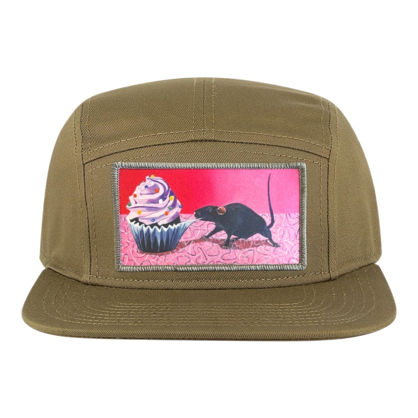 Rats Got My Cake Camper Hat Hats FlynHats Coyote