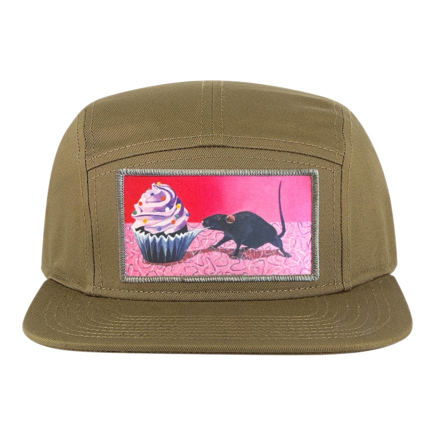 Rats Got My Cake Camper Hat Hats FlynHats Coyote