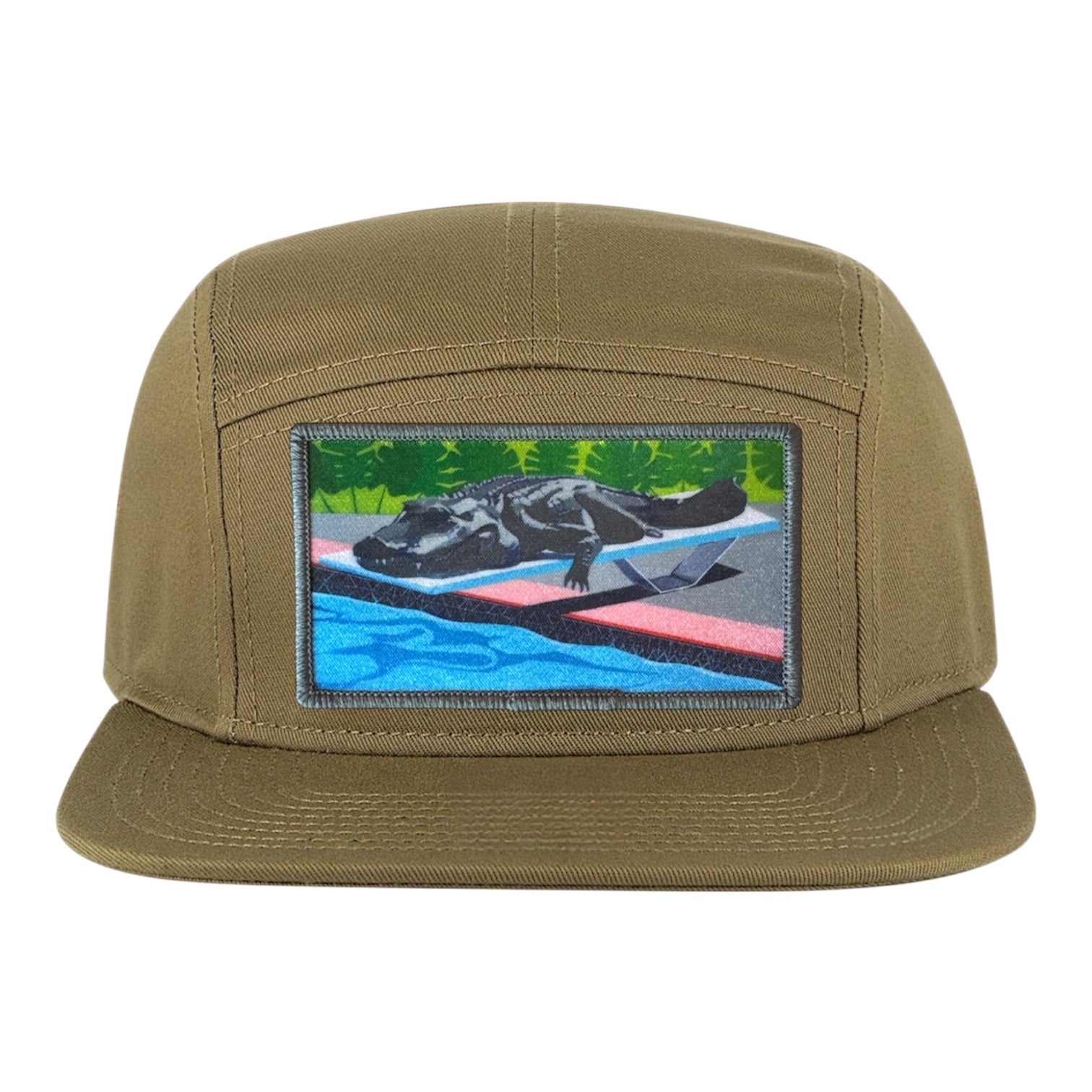 Pool Party Canceled Camper Hat Hats FlynHats Coyote