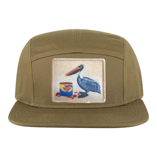 Gone Fishin' Camper Hat Hats FlynHats Coyote