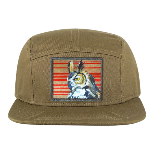 Red Gaia Camper Hat Hats FlynHats Coyote