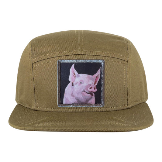 Piggie Camper Hat Hats FlynHats Coyote