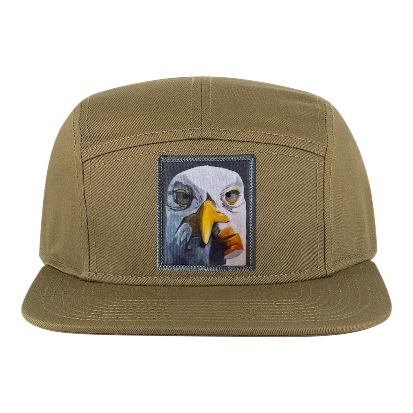 Seagull With Cig Camper Hat Hats FlynHats Coyote