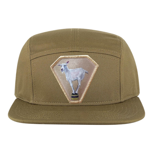 Diamond Goat Camper Hat Hats FlynHats Coyote
