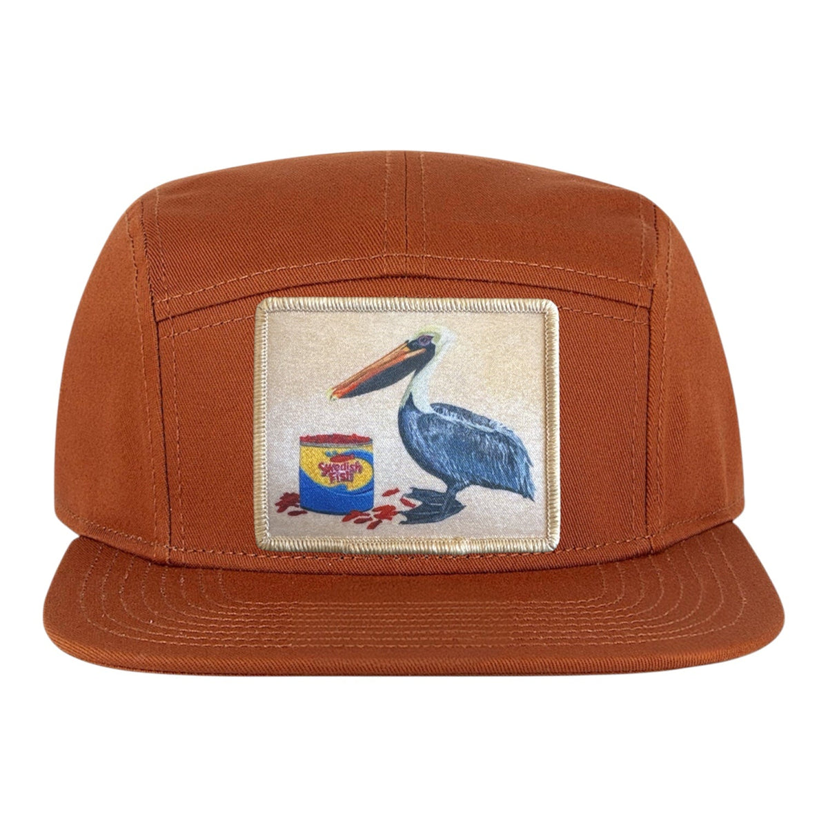 Gone Fishin' Camper Hat Hats FlynHats Orange