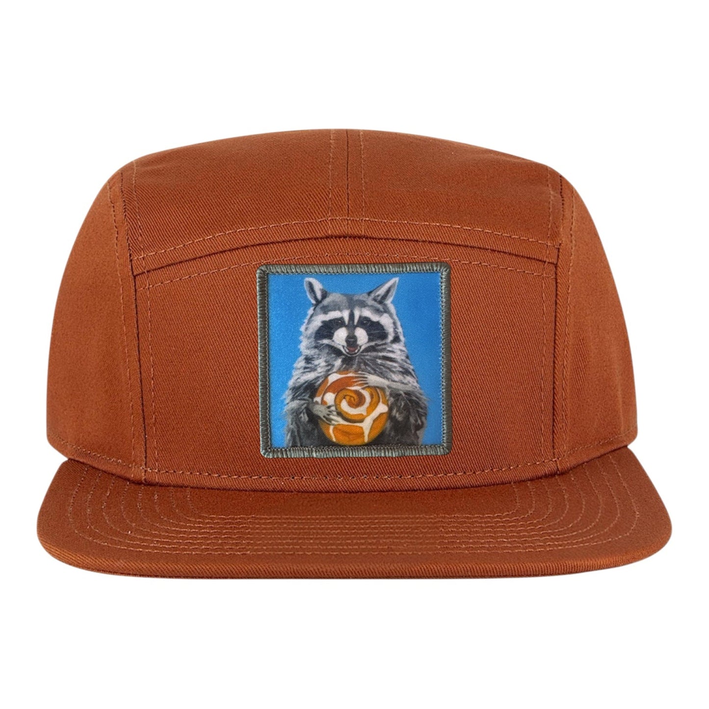 Cinnabun Bandit Camper Hat Hats FlynHats Orange