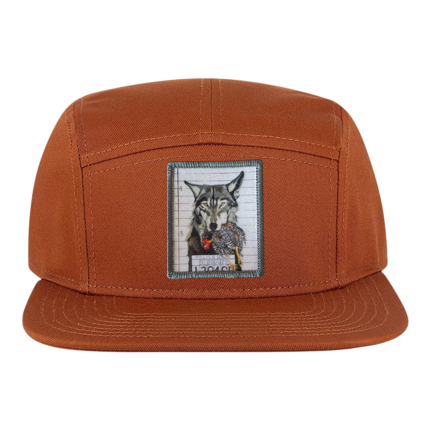 Orange Camper Hat Hats FlynHats The Usual Suspects: Wolf