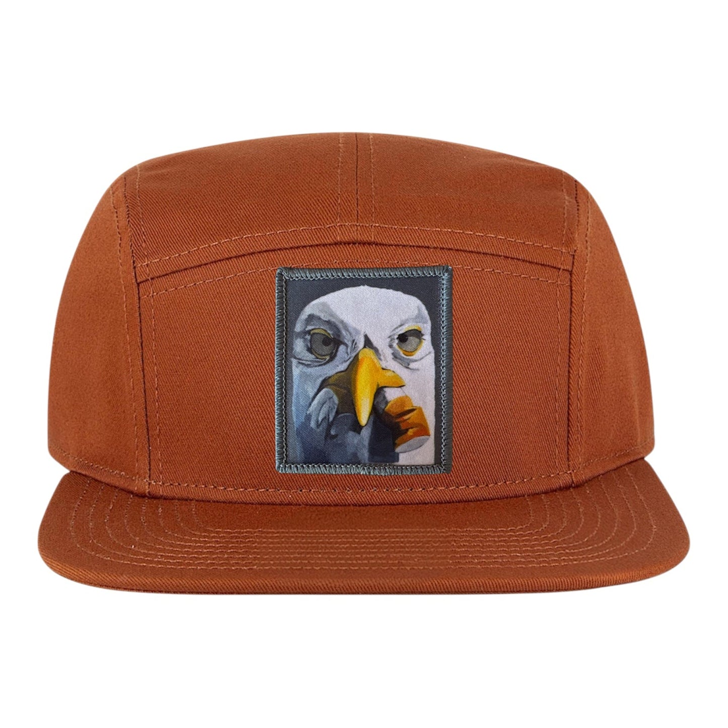 Seagull With Cig Camper Hat Hats FlynHats Orange