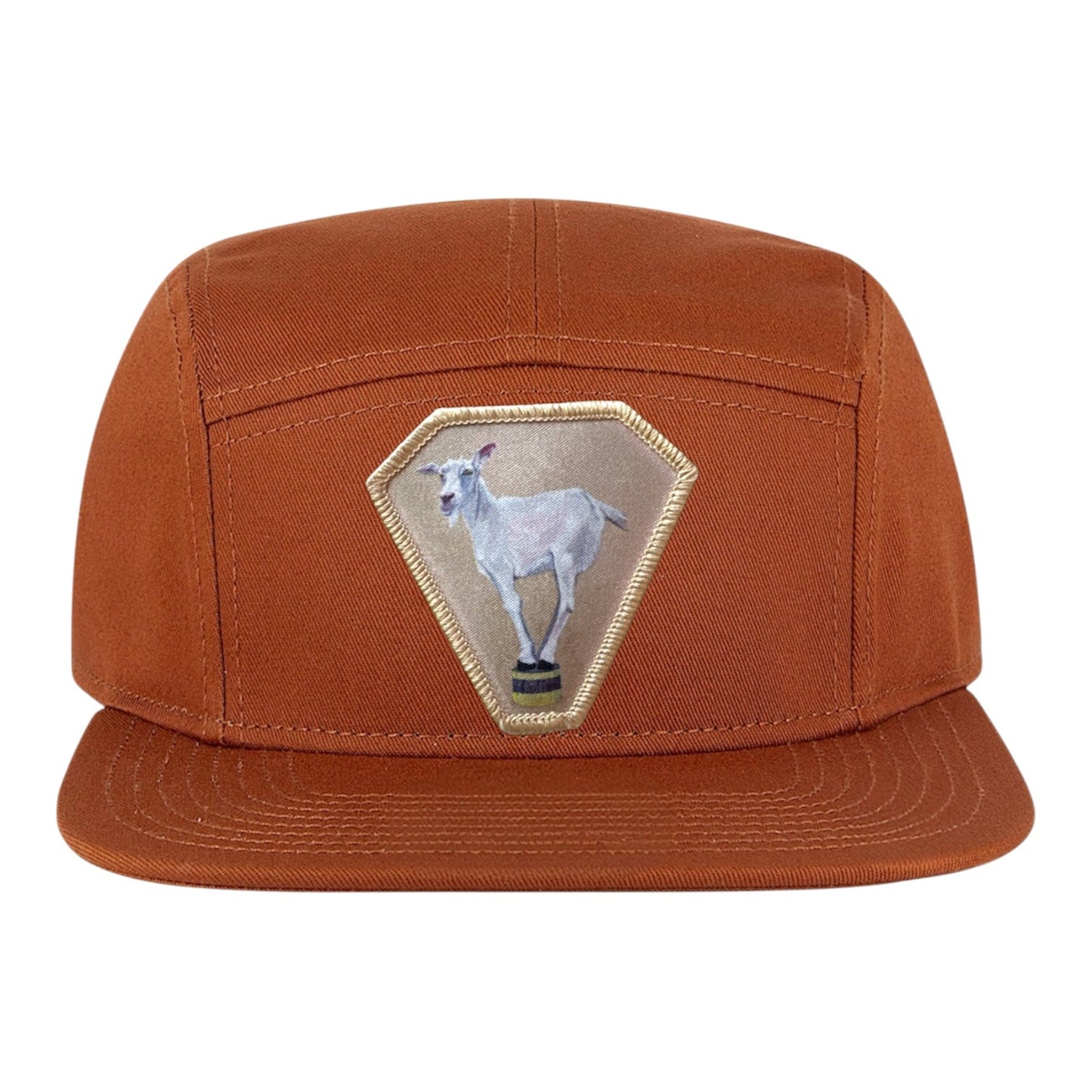 Diamond Goat Camper Hat Hats FlynHats Orange
