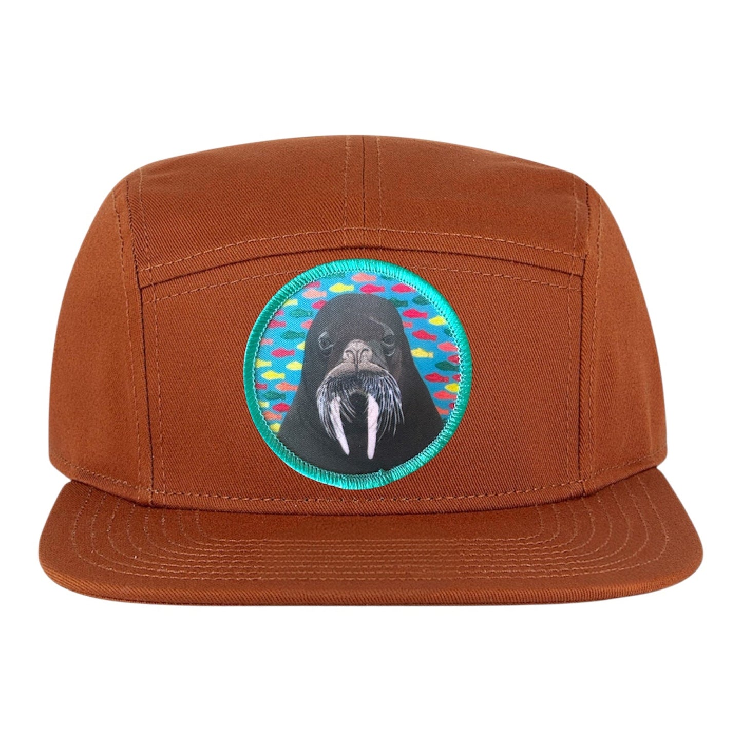 Walrus Camper Hat Hats FlynHats Orange