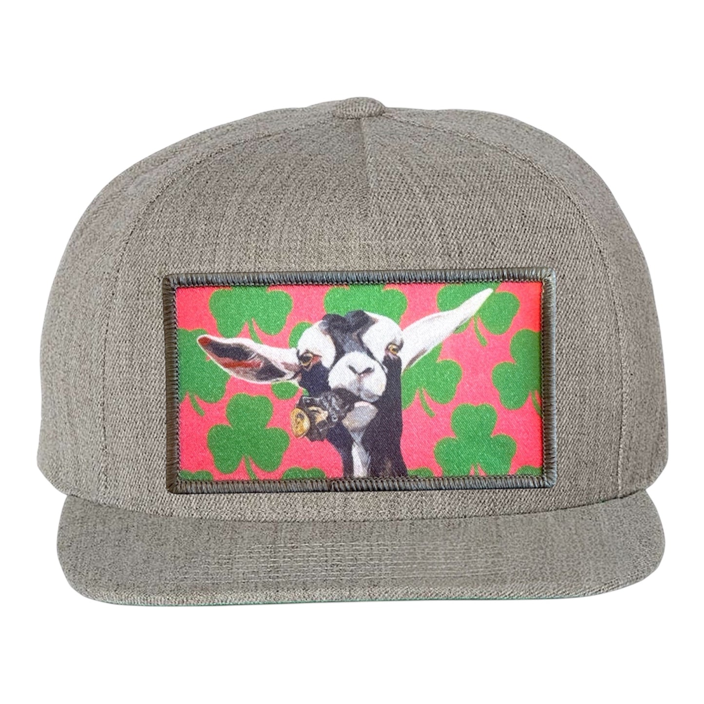 Heather Grey Snapback Hats Flyn Costello
