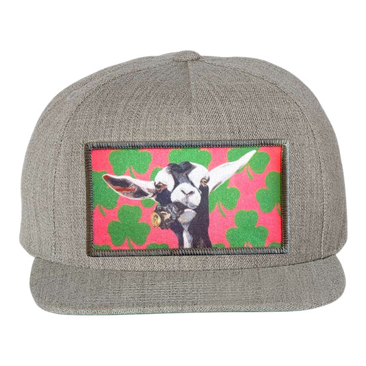 Can Crusher Snapback Cap Hats FlynHats Heather Grey