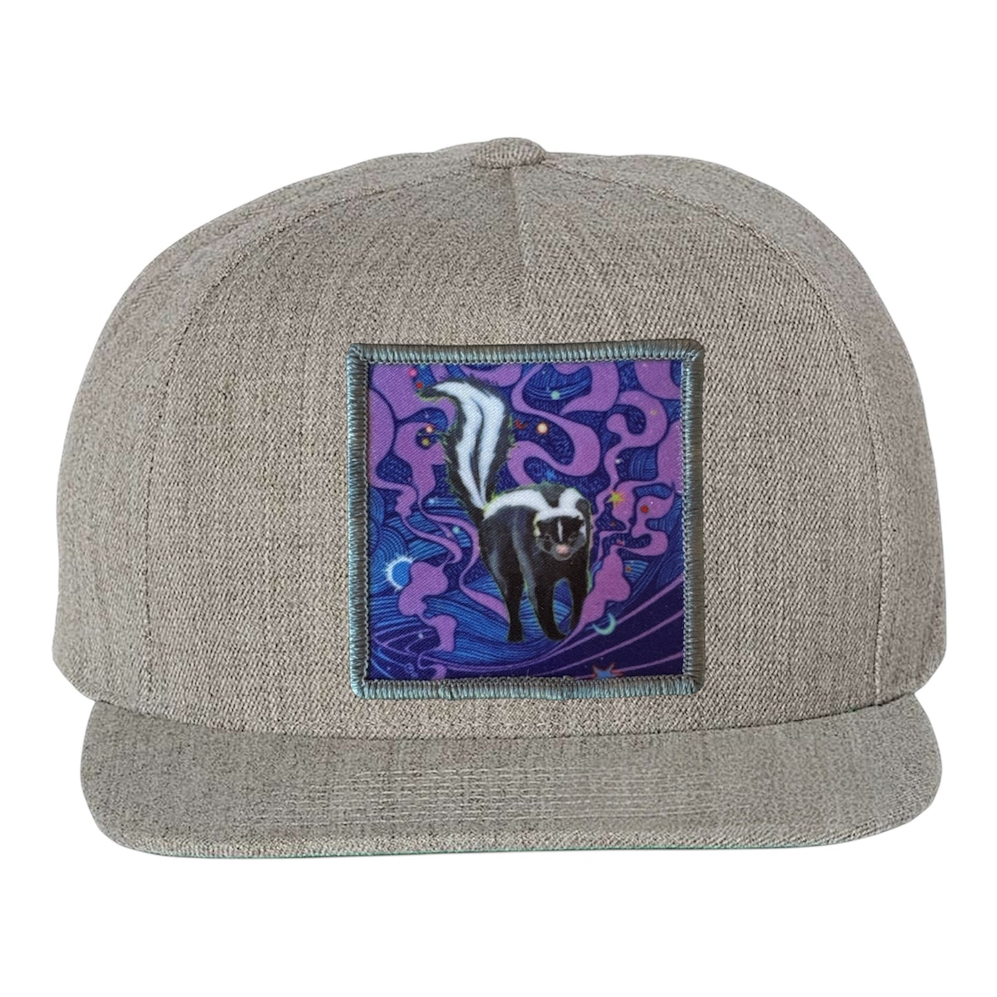 Heather Grey Snapback Hats Flyn Costello