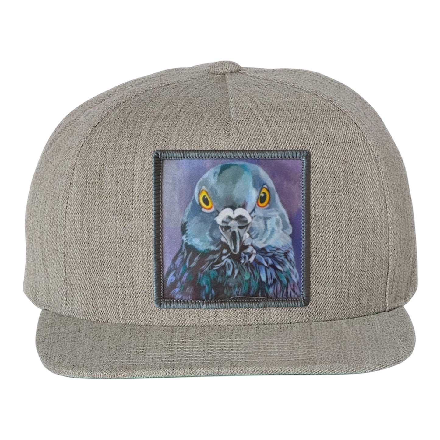 Heather Grey Snapback Hats Flyn Costello City Bird