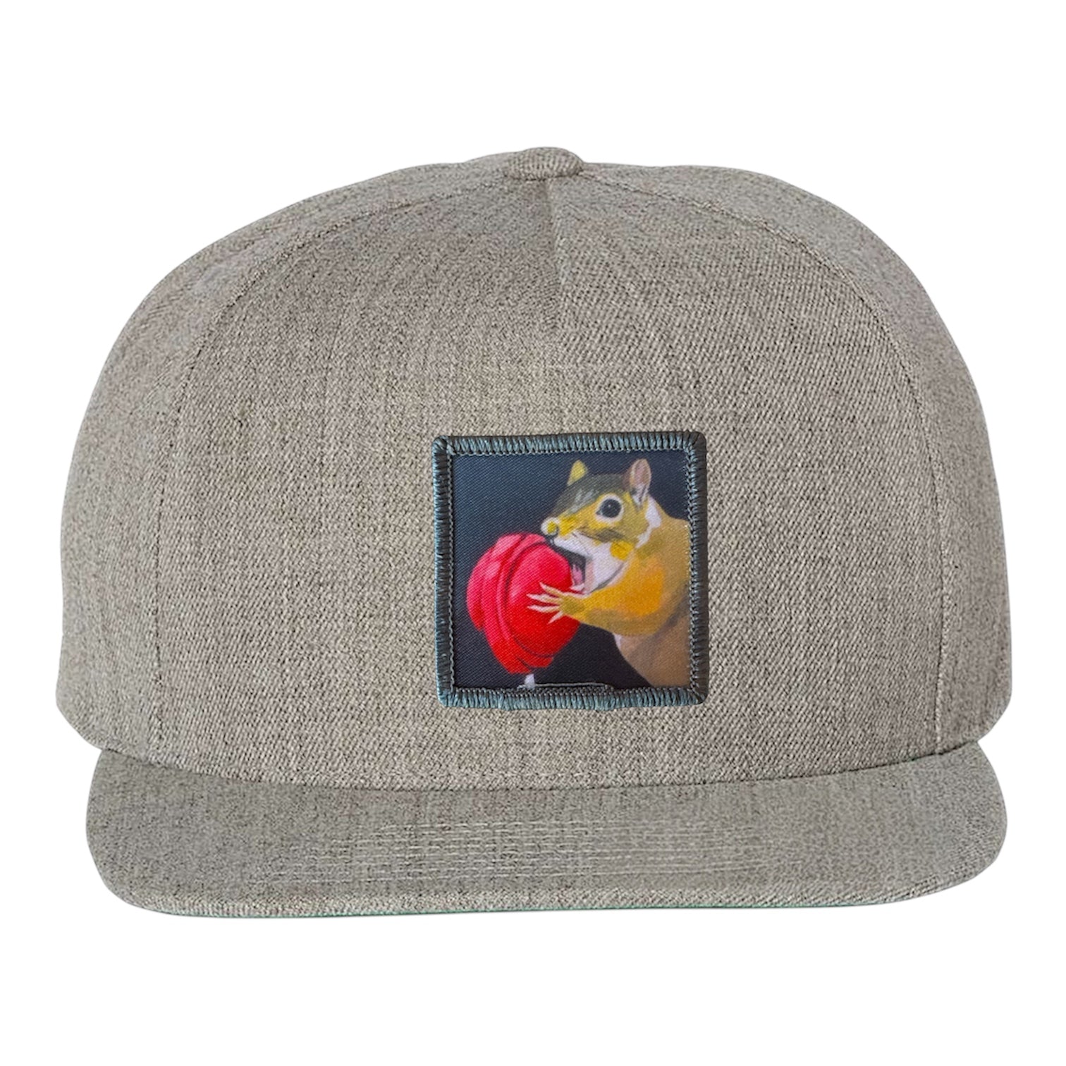 Heather Grey Snapback Hats Flyn Costello Lolly