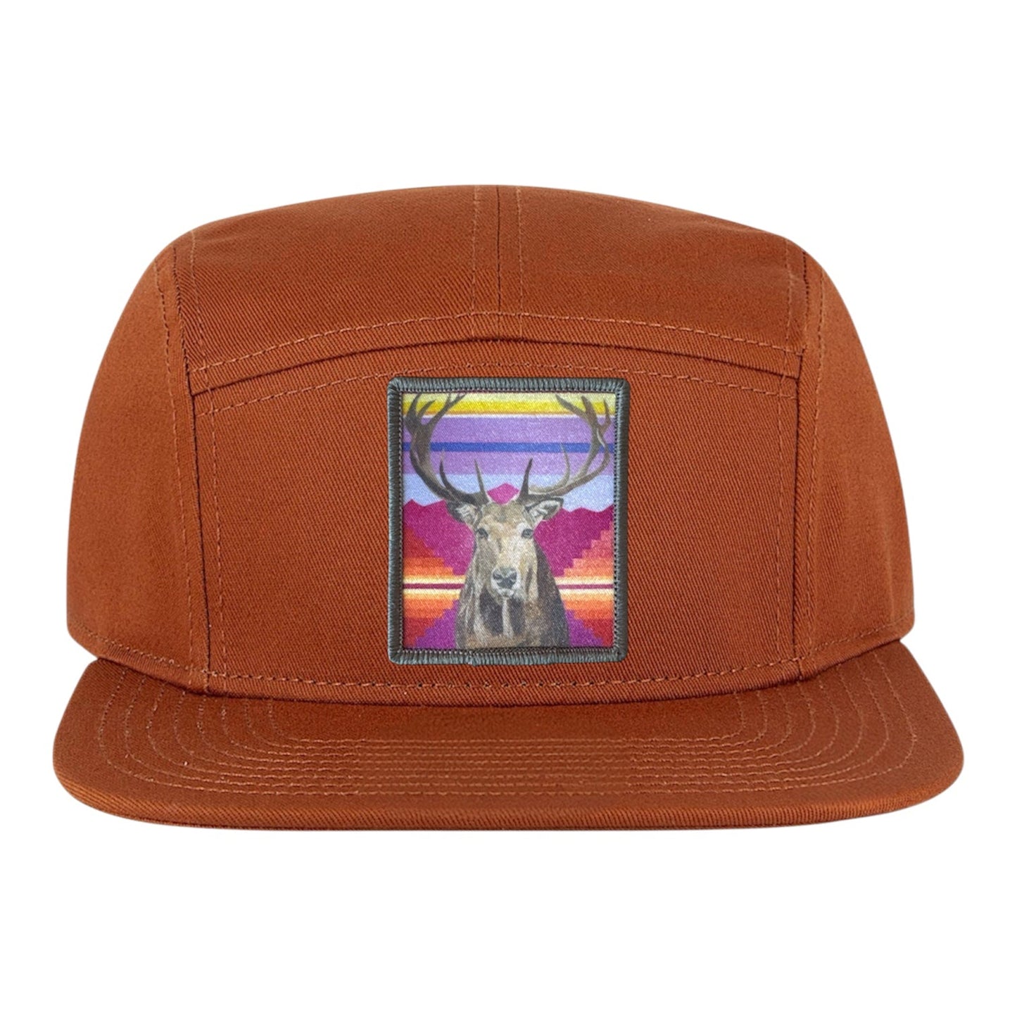 Elk Camper Hat Hats FlynHats Orange