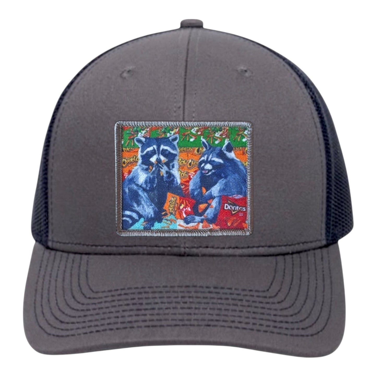 Junkfood Bandits Trucker Hat Hats FlynHats Charcoal/Navy