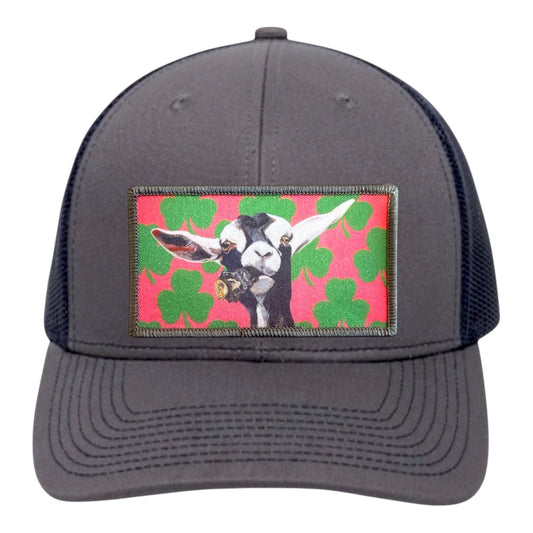 Can Crusher Trucker Hat Hats FlynHats Charcoal/Navy