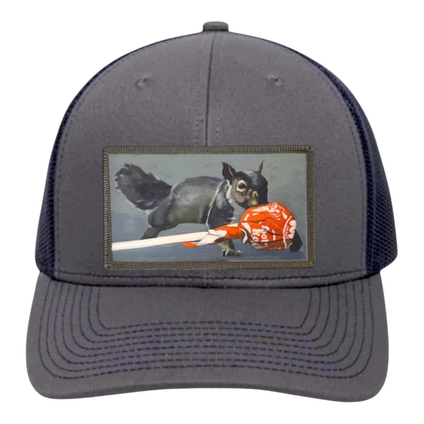 Charcoal/ Navy Trucker Hats Flyn Costello Secret Stash