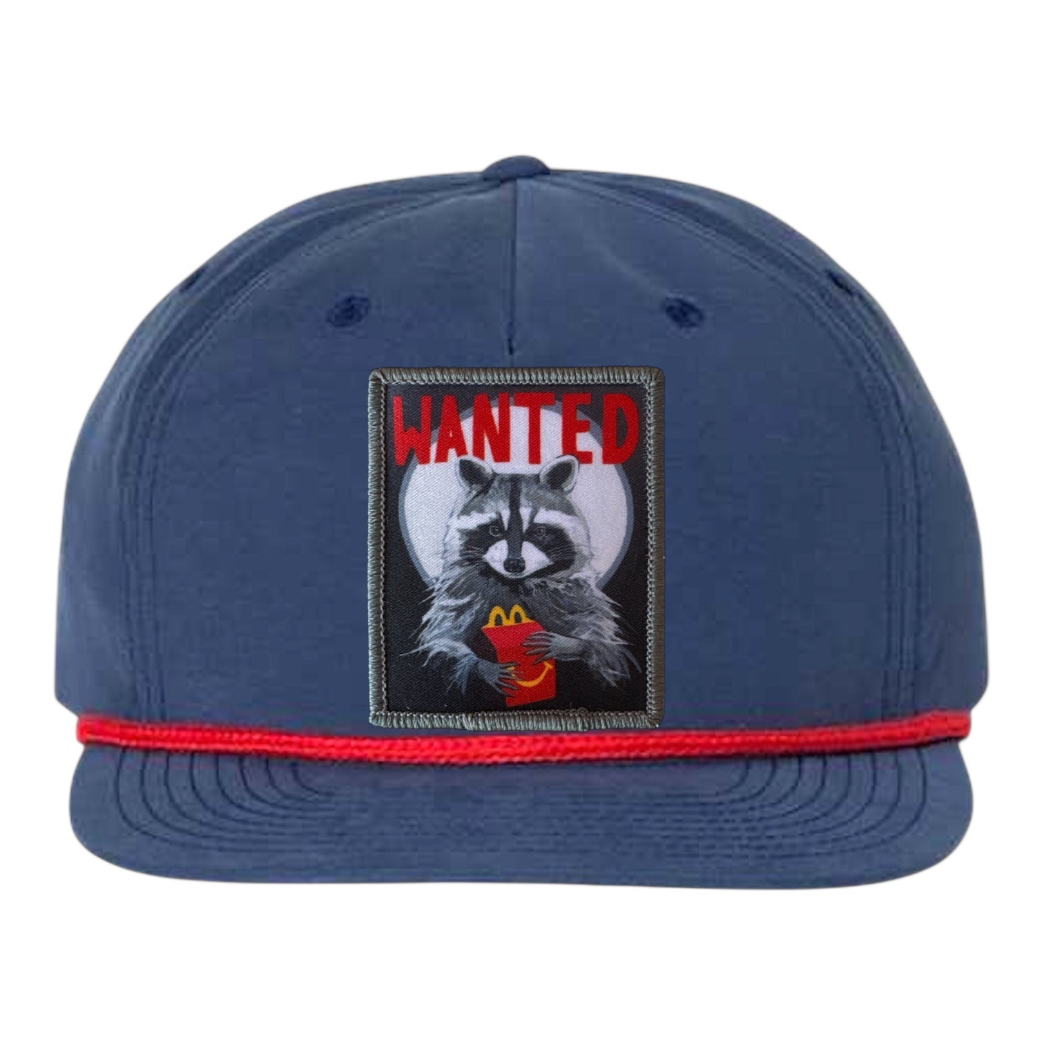 WANTED Rope Cap Hats FlynHats Navy/Red