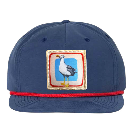 Navy/ Red Rope Cap Hats FlynHats Seagull