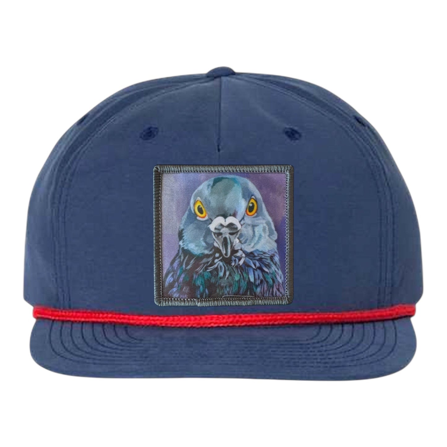 City Bird Rope Cap Hats FlynHats Navy/Red