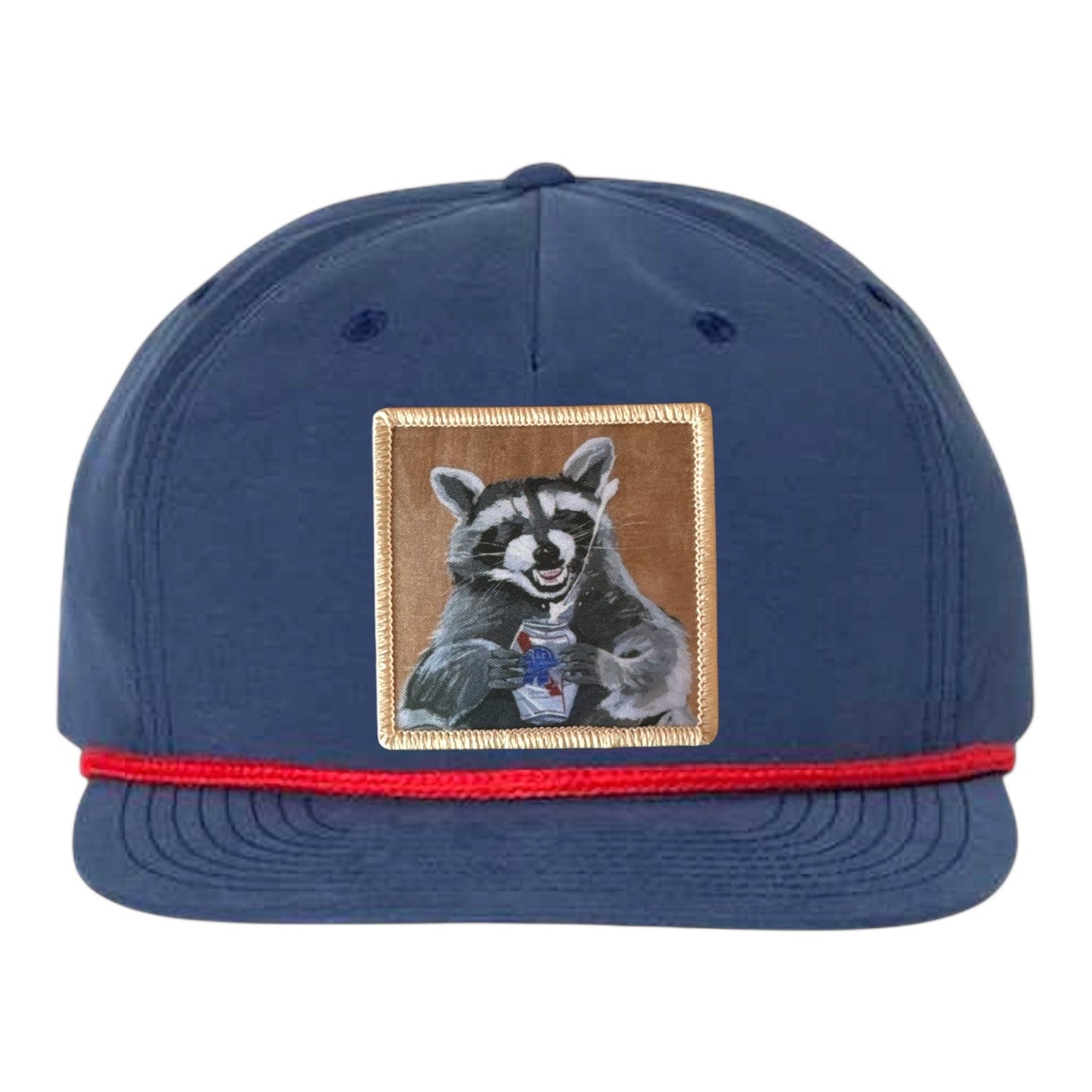 Beer Bandit Rope Cap Hats FlynHats Navy/Red