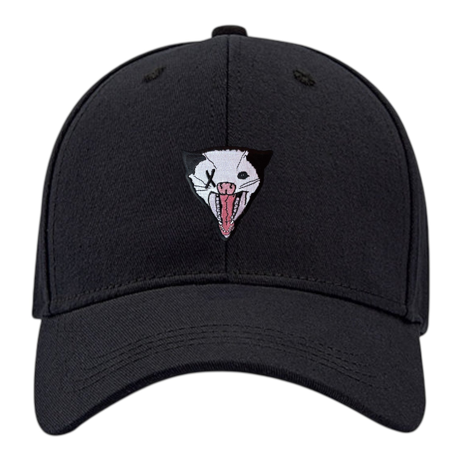 NOT DEAD YET 6 Panel Baseball Cap Hats FlynHats Black Small