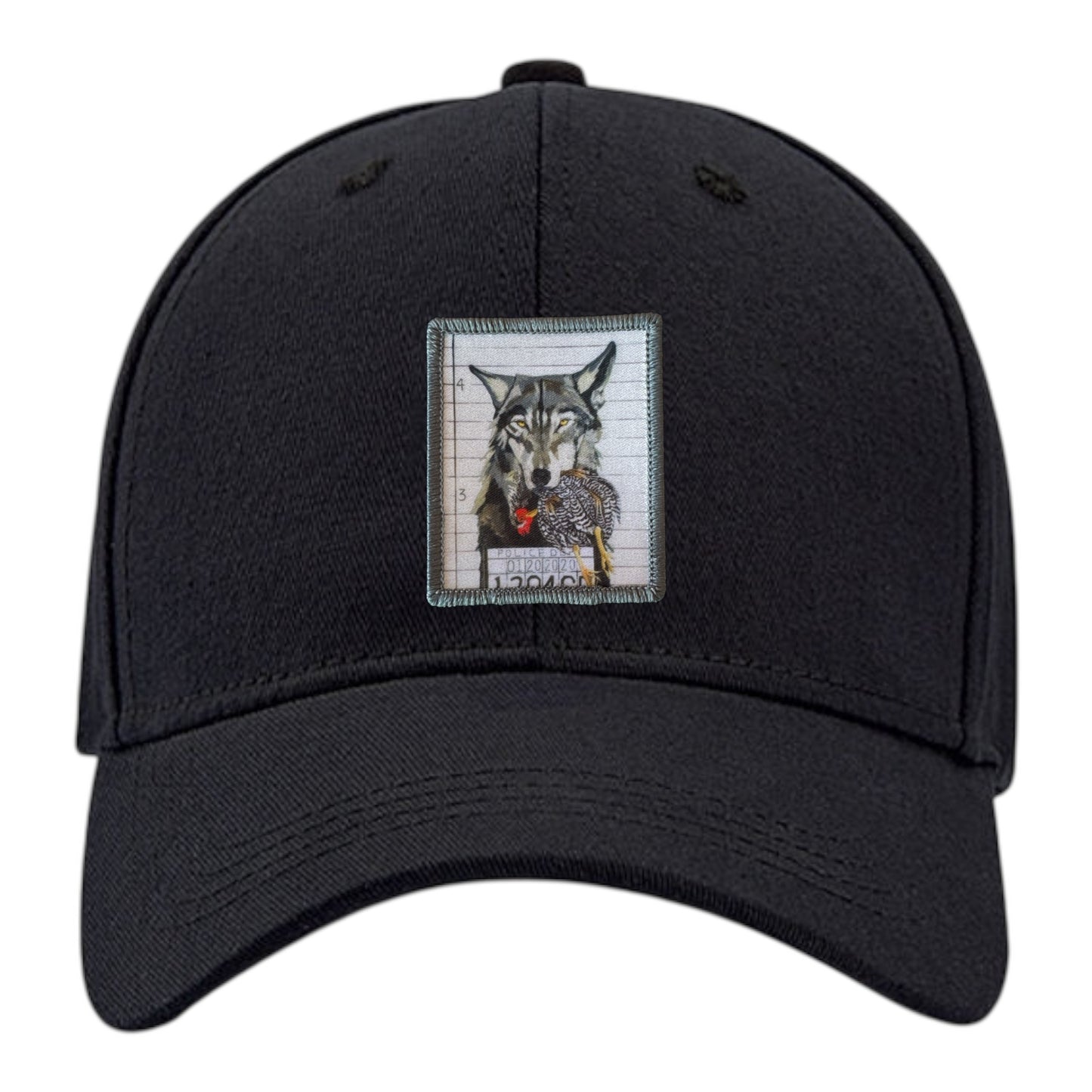 6 Panel Base Ball Cap Hats FlynHats The Usual Suspects: Wolf