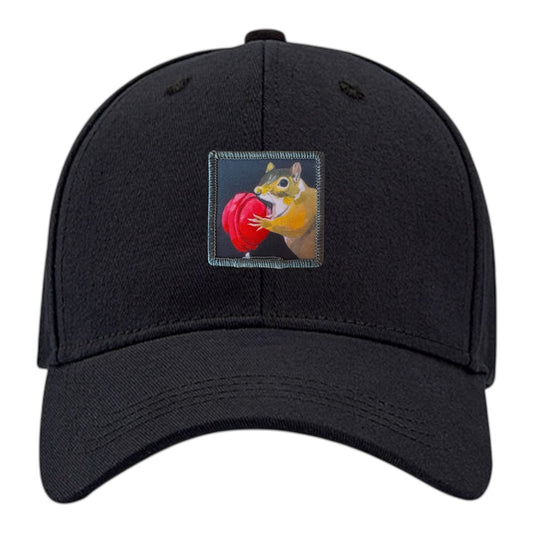 Lolly 6 Panel Baseball Cap Hats FlynHats Black