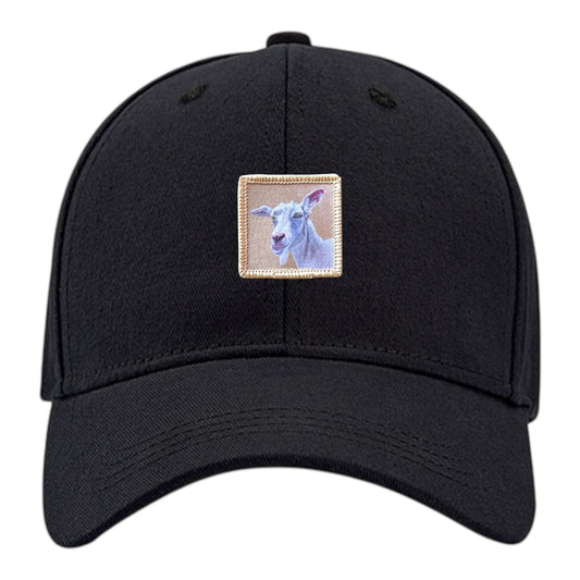 Little Goat 6 Panel Baseball Cap Hats FlynHats Black