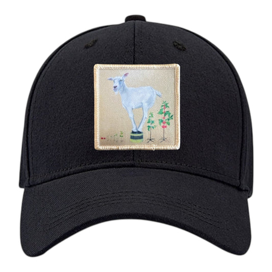 The Discoverer 6 Panel Baseball Cap Hats FlynHats Black