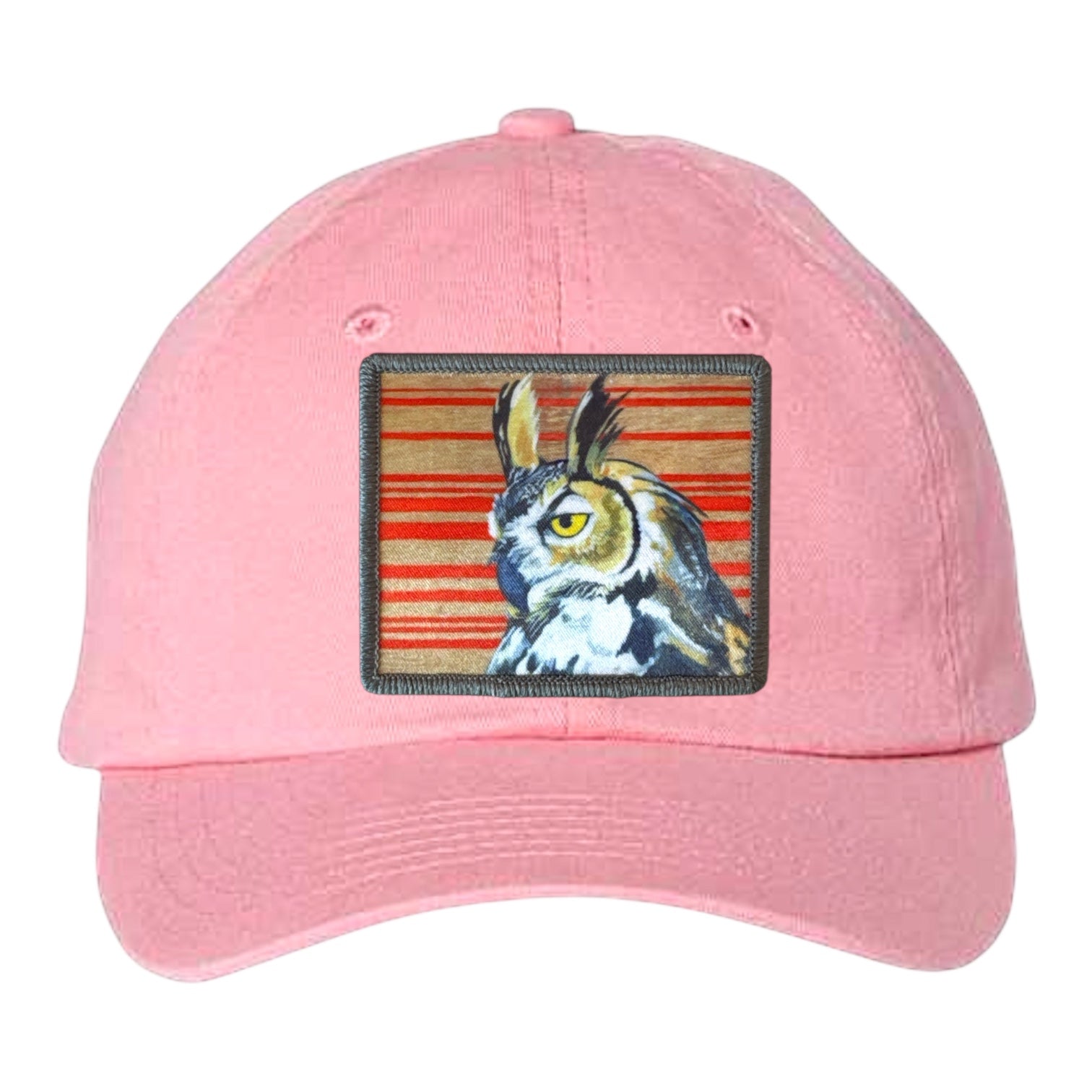 Youth Soft Pink Hat Hats FlynHats Red Gaia Owl