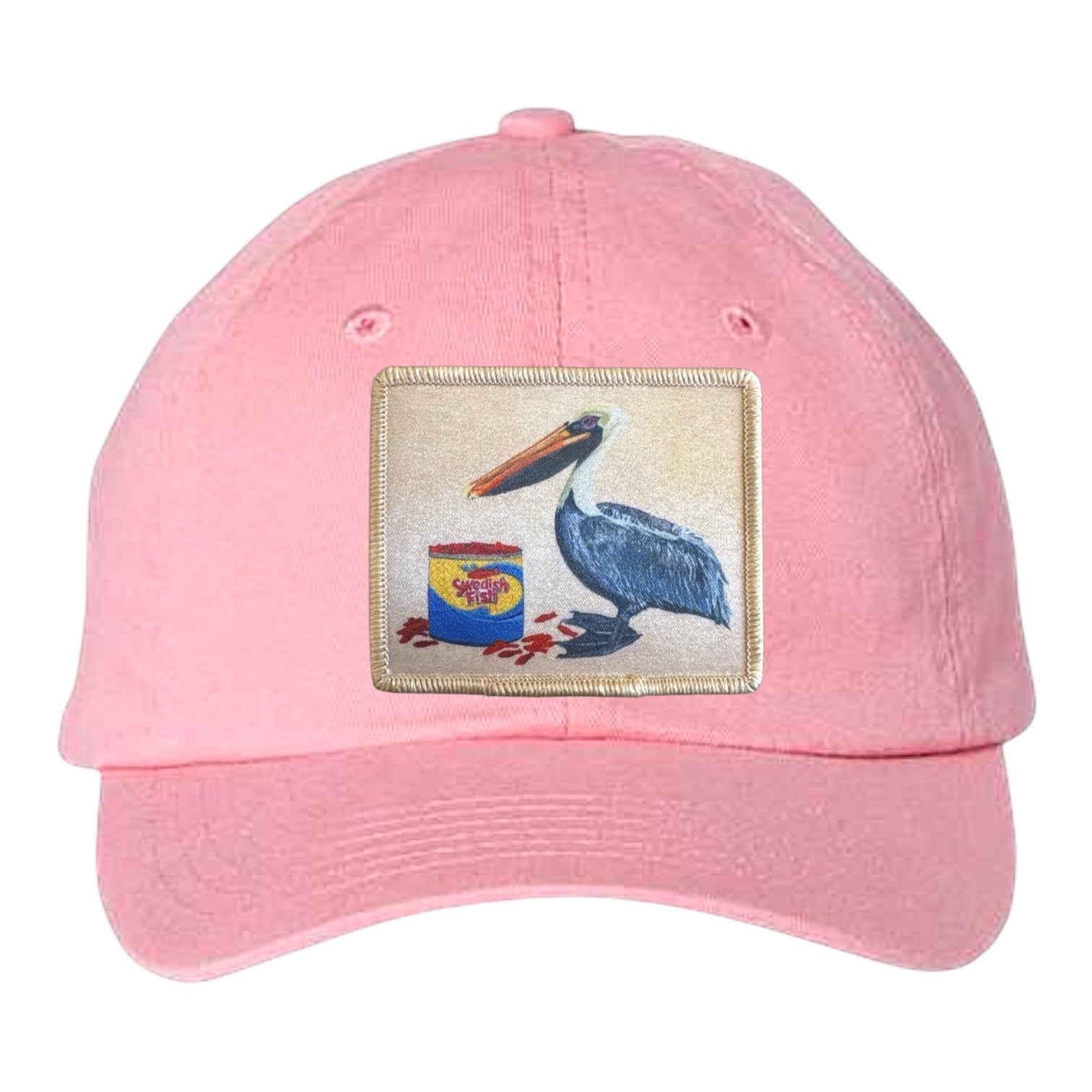 Youth Soft Pink Hat Hats FlynHats Gone Fishin’ Pelican