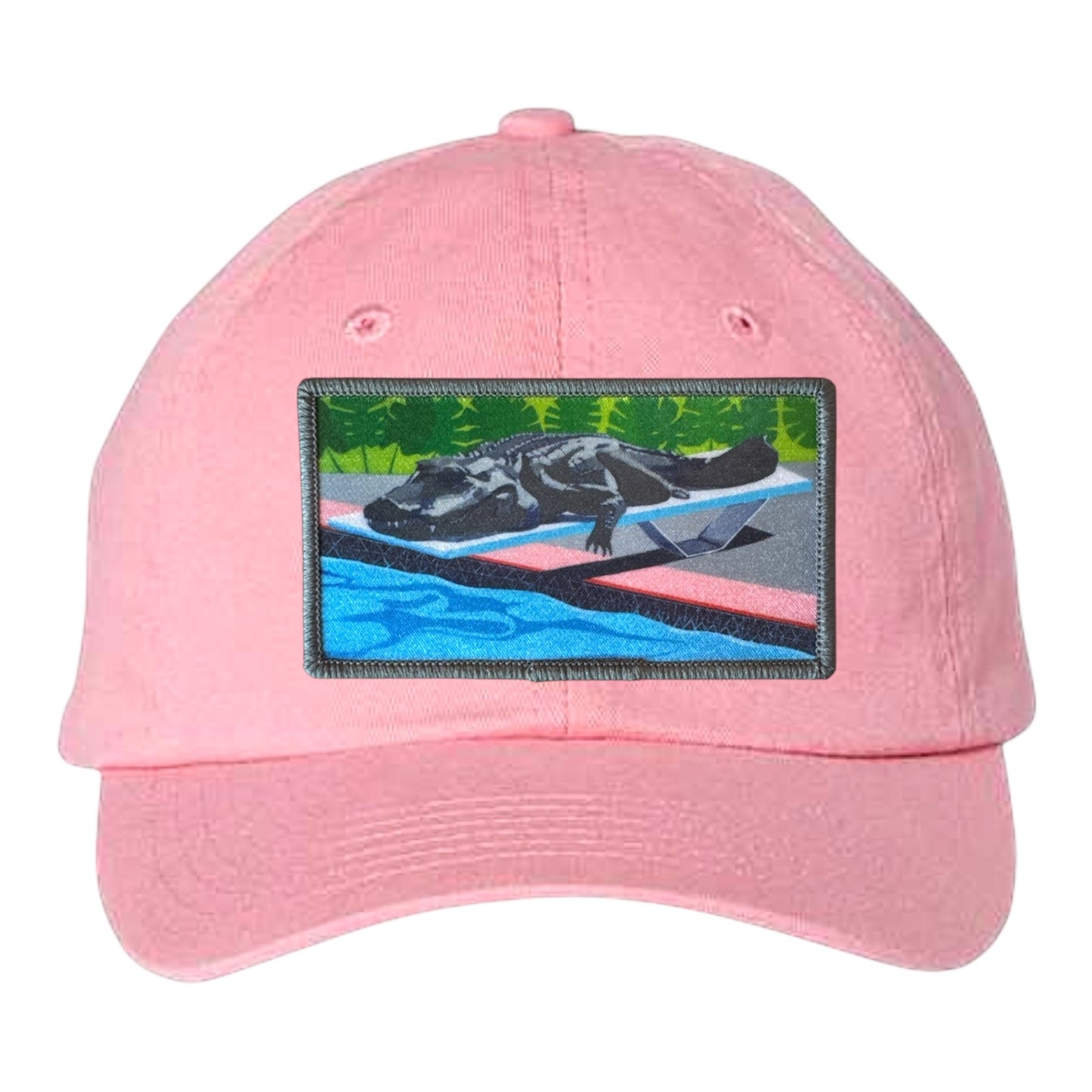 Youth Soft Pink Hat Hats FlynHats Pool Party Cancelled Alligator