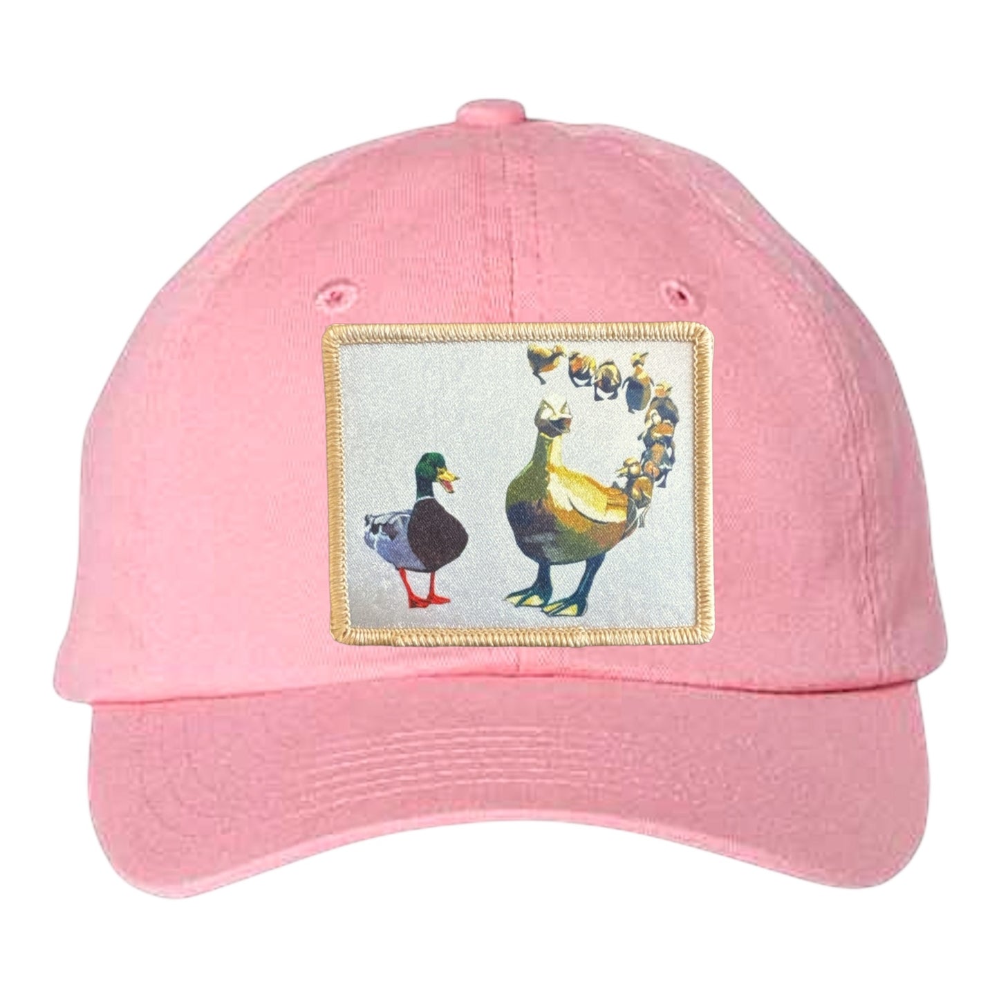 Youth Soft Pink Hat Hats FlynHats MAKE WAY Ducks