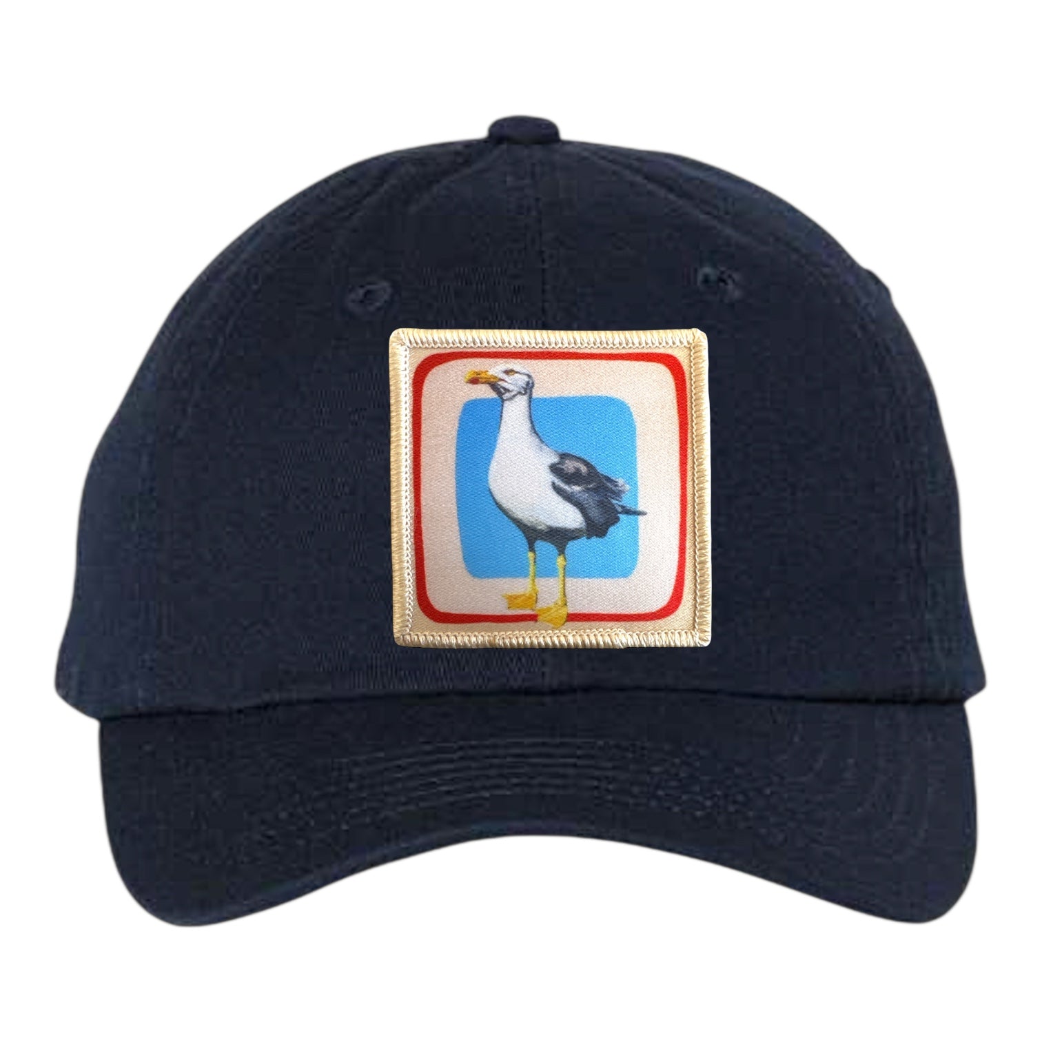 Youth Soft Navy Hat Hats FlynHats Standing Seagull