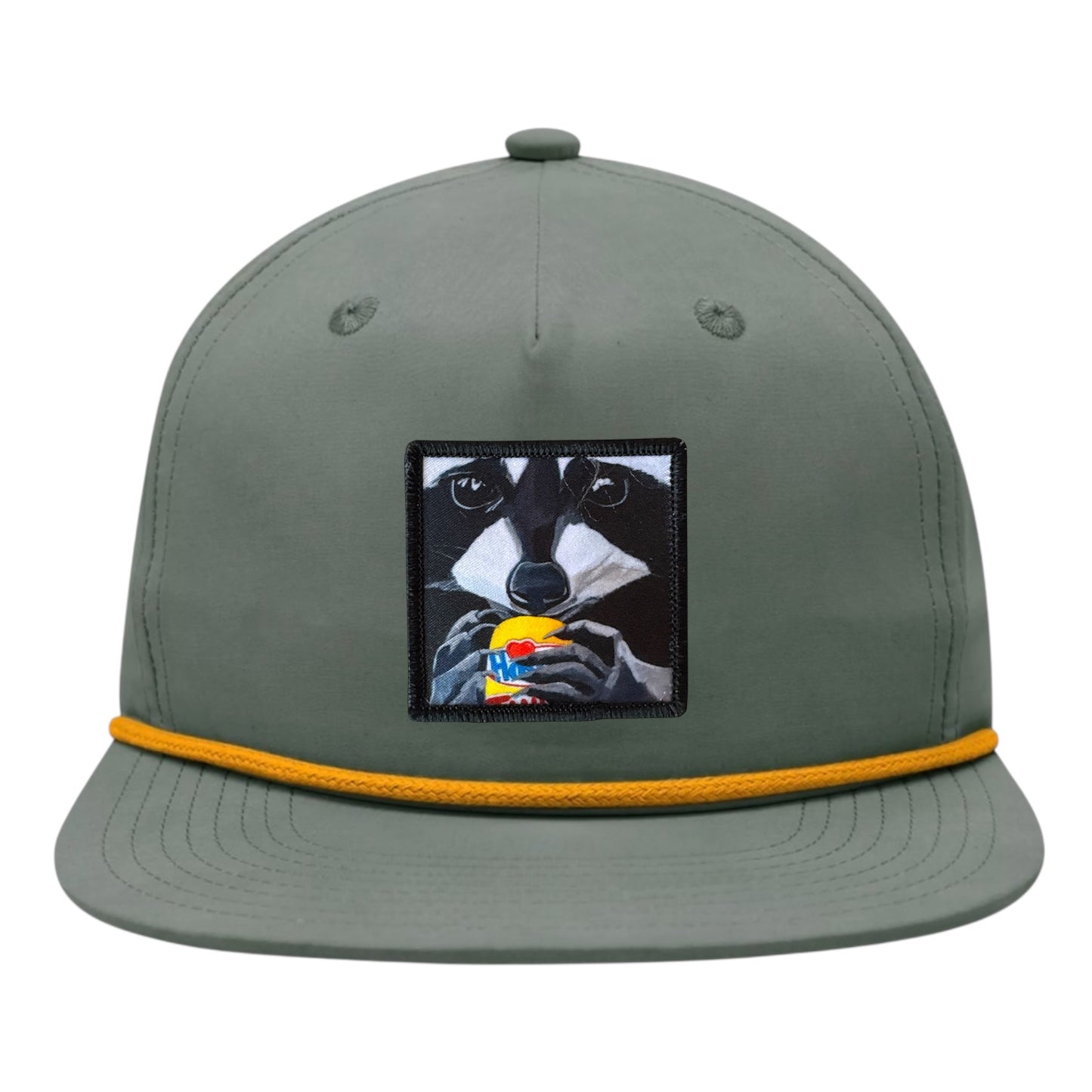 Loden/Gold Rope Cap Hats FlynHats The Snack Kid