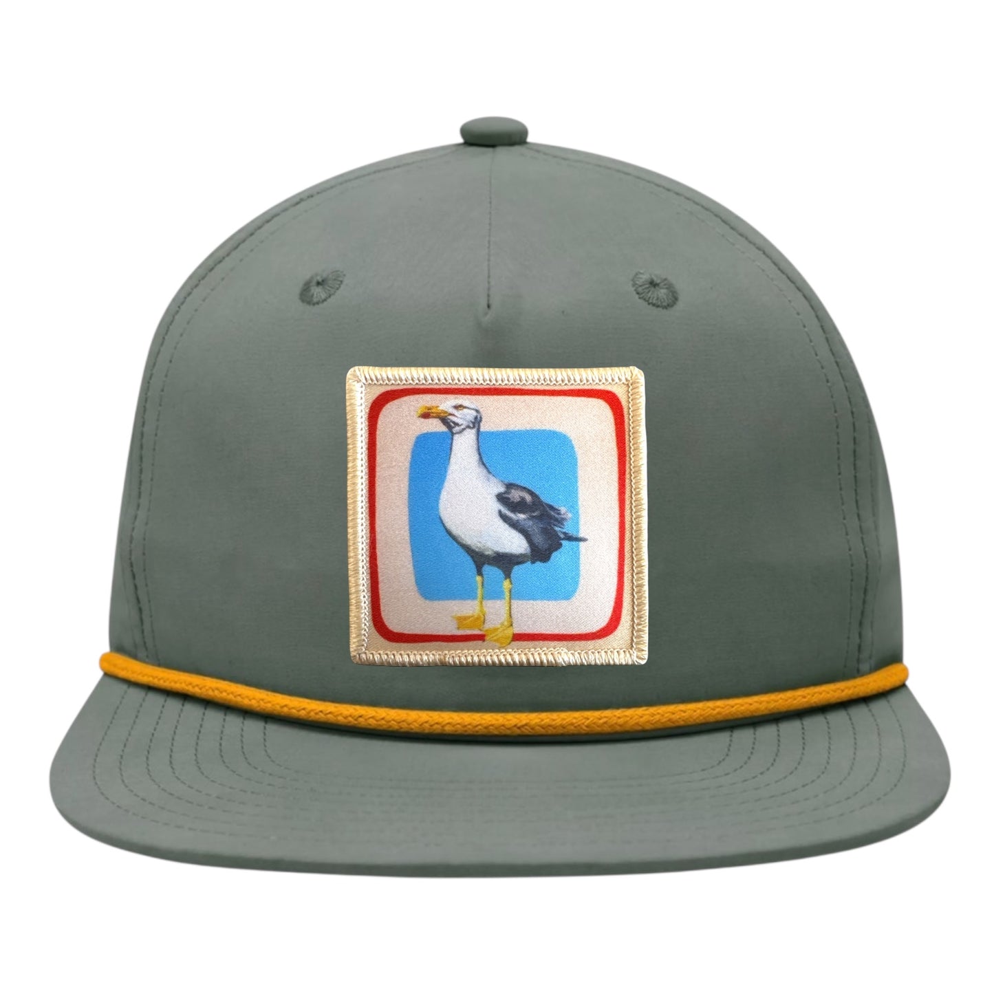Loden/Gold Rope Cap Hats FlynHats Seagull
