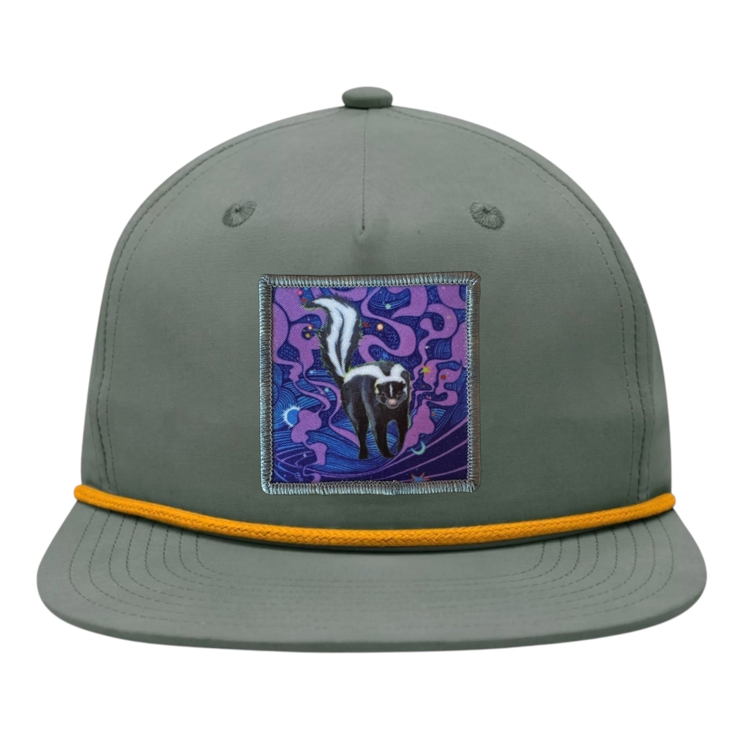 Loden/Gold Rope Cap Hats FlynHats Skunky Haze