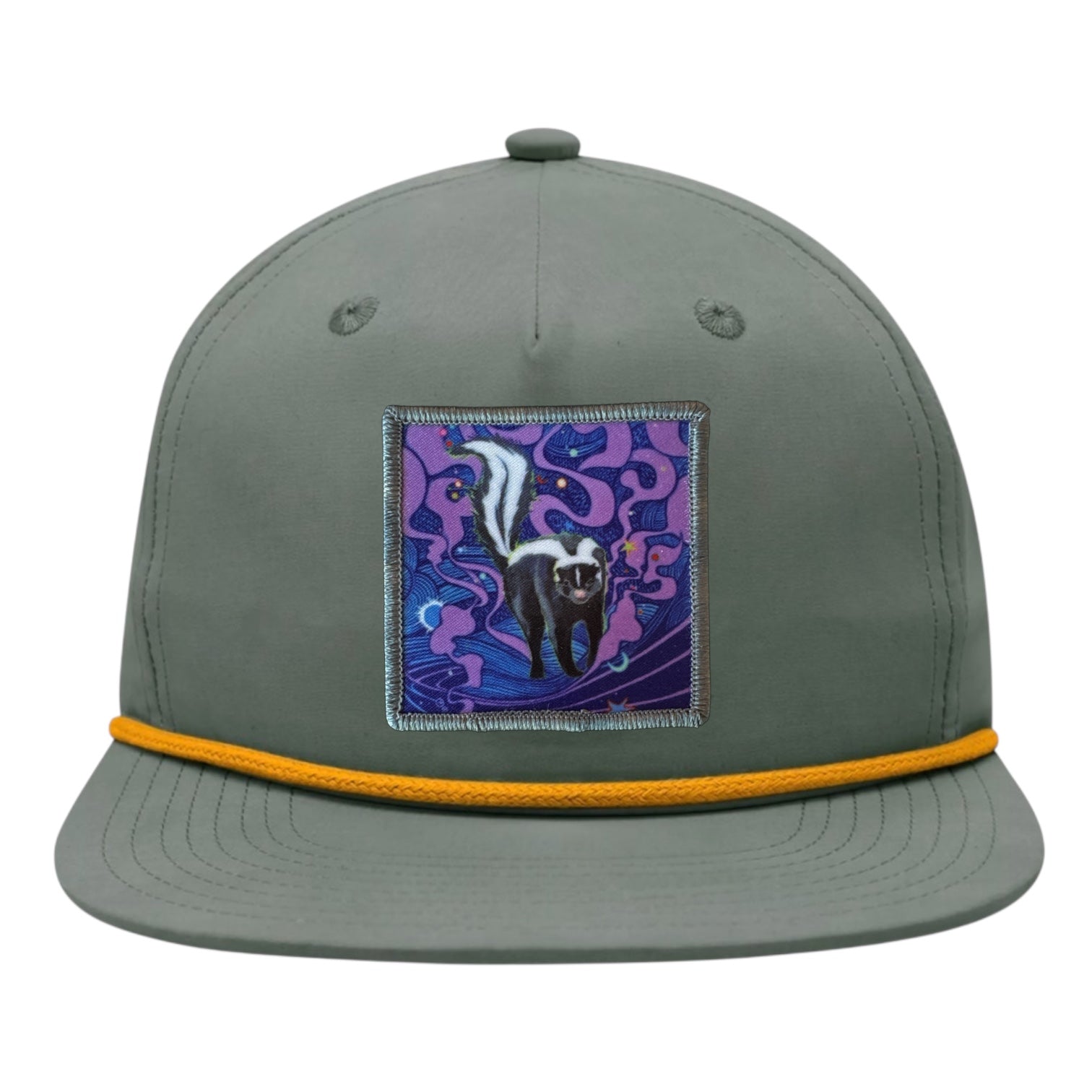 Loden/Gold Rope Cap Hats FlynHats Skunky Haze