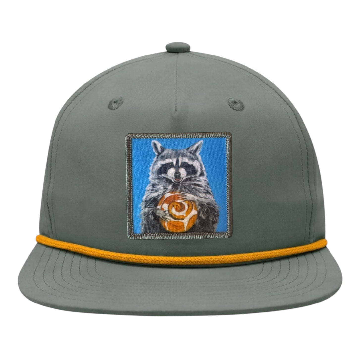 Loden/Gold Rope Cap Hats FlynHats Cinnabun Bandit