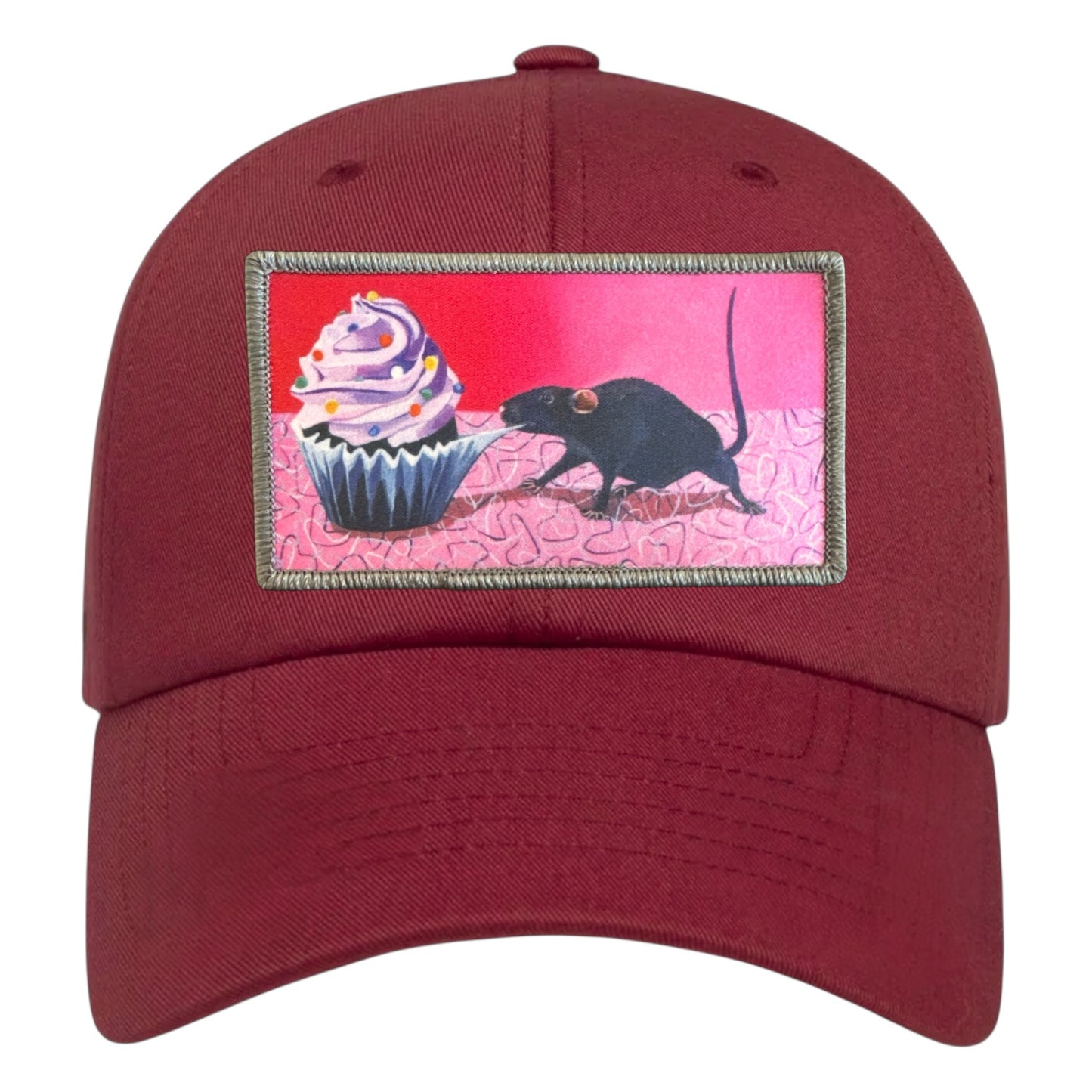 Eco-Washed Rose Dad Hat Hats FlynHats Rats Got My Cake