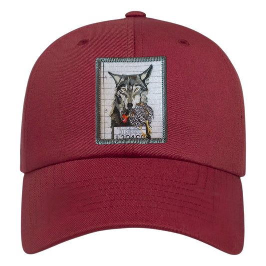 Eco-Washed Rose Dad Hat Hats FlynHats The Usual Suspects: Wolf