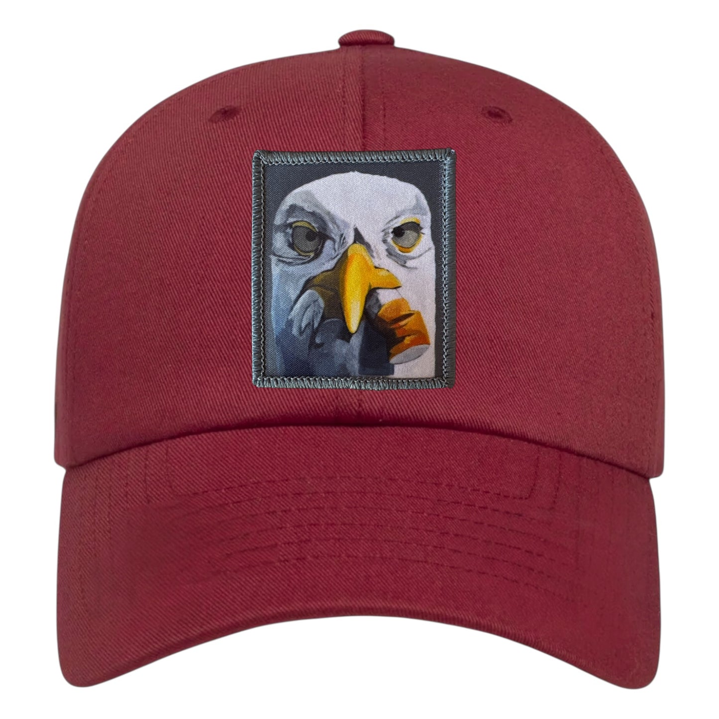 Eco-Washed Rose Dad Hat Hats FlynHats Seagull With Cig