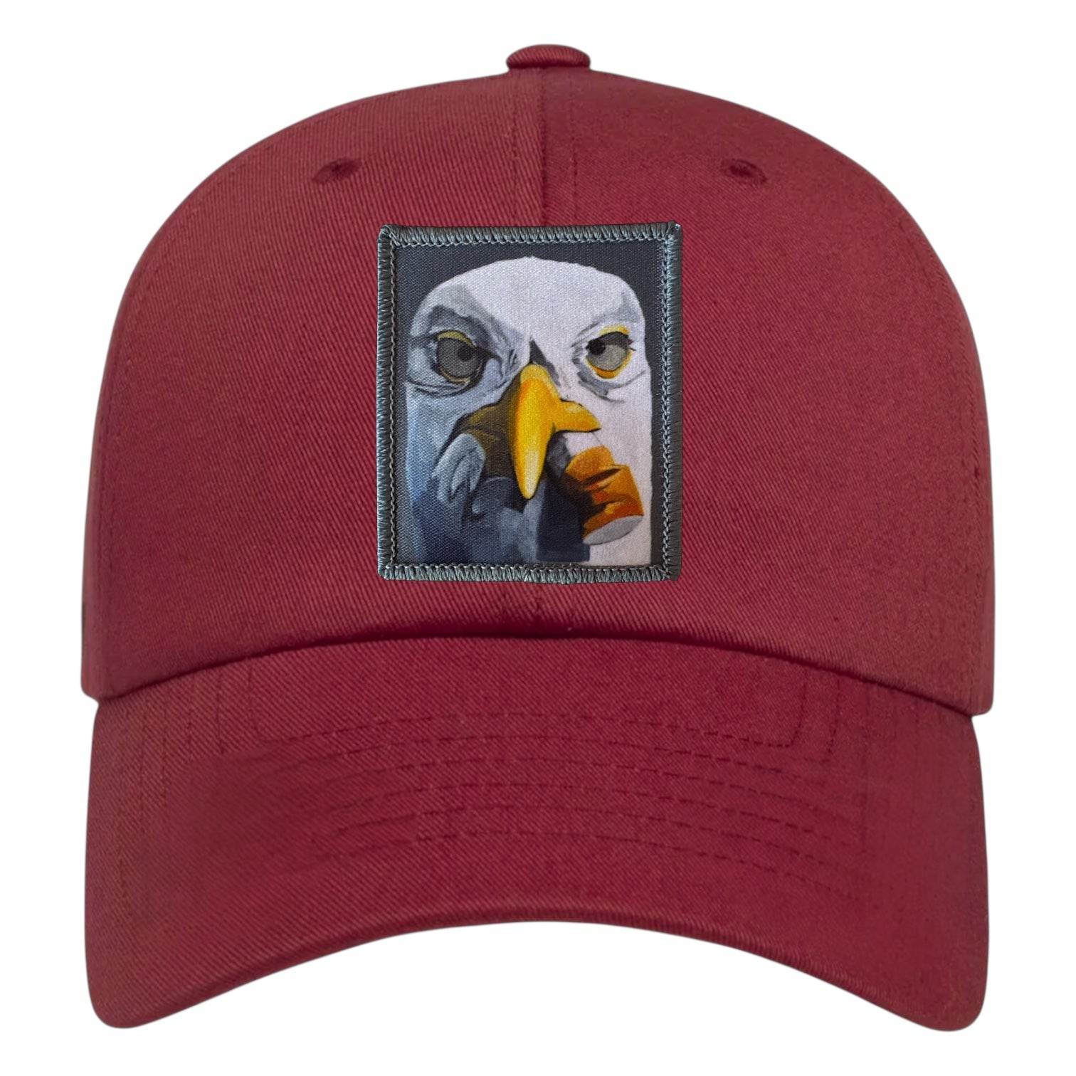 Eco-Washed Rose Dad Hat Hats FlynHats Seagull With Cig