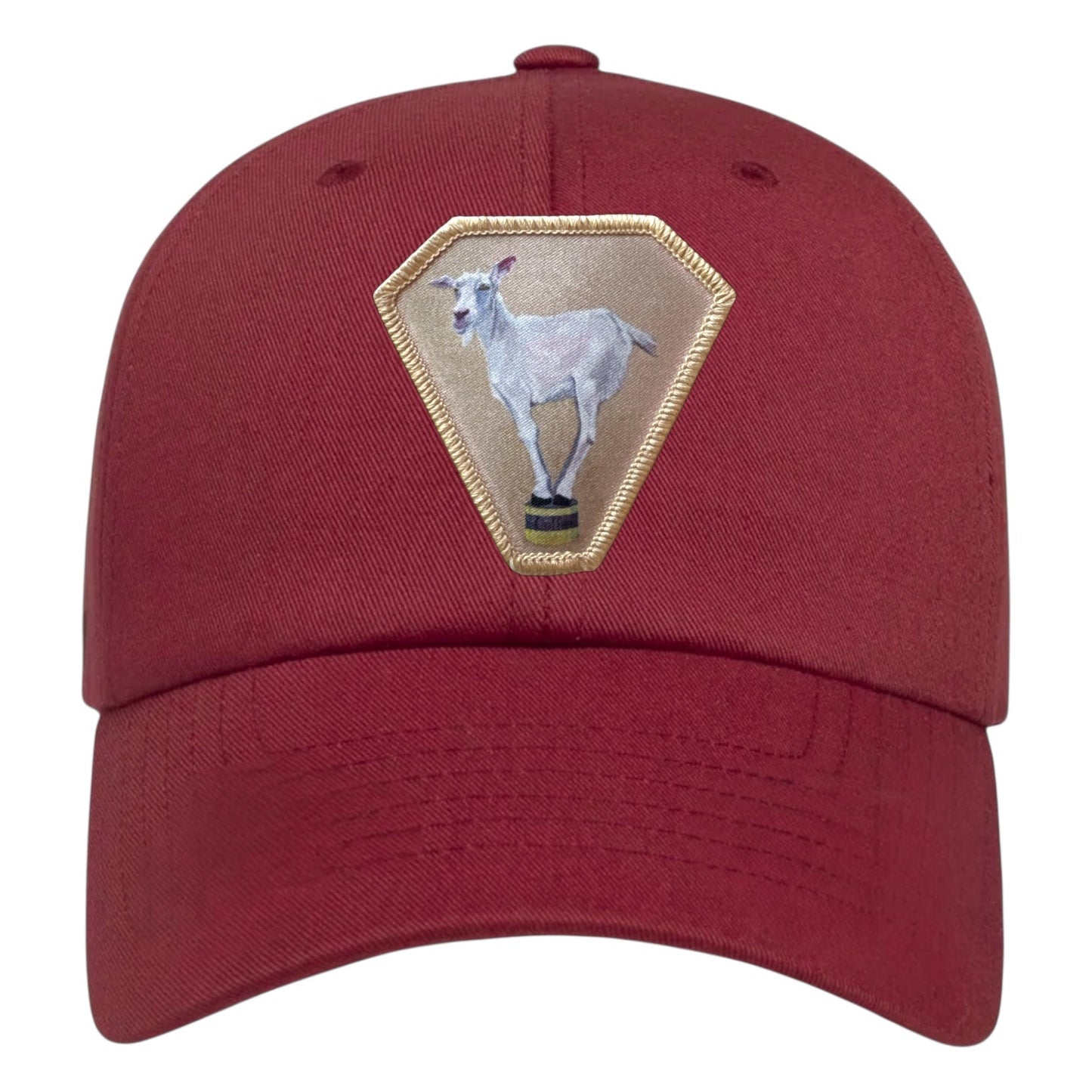 Diamond Goat Dad Hat Hats FlynHats Eco-Washed Rose